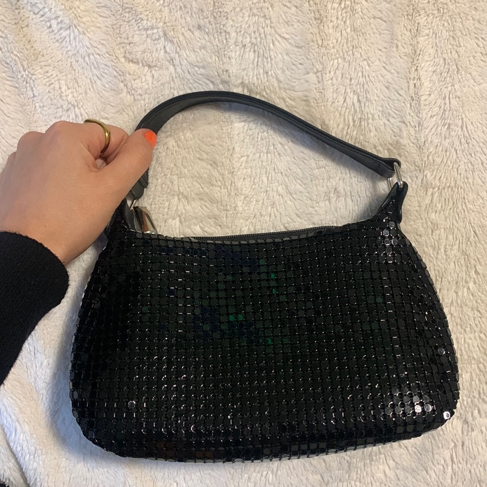 Black Mesh handbag